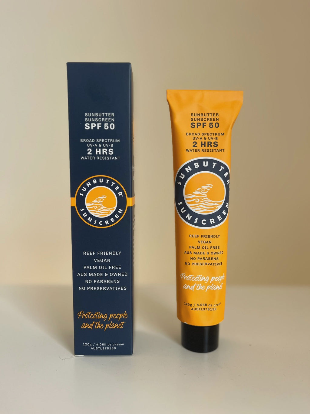 SPF50 Sunscreen Tube - 120g
