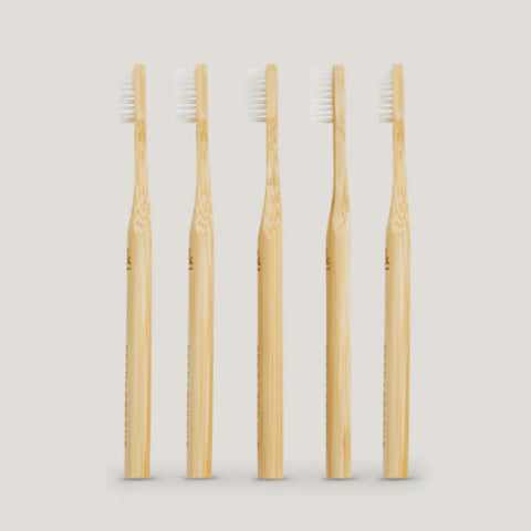 Bamboo Toothbrushes / Pack of 5