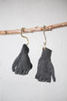 Cover-up Mittens - Charcoal