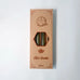 Beeswax Taper Candle Set of 4 - Evergreen / 25cm