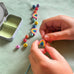 Mini Rainbow Bracelet  Bead Kit