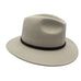 Outback Fedora Hat | Cream