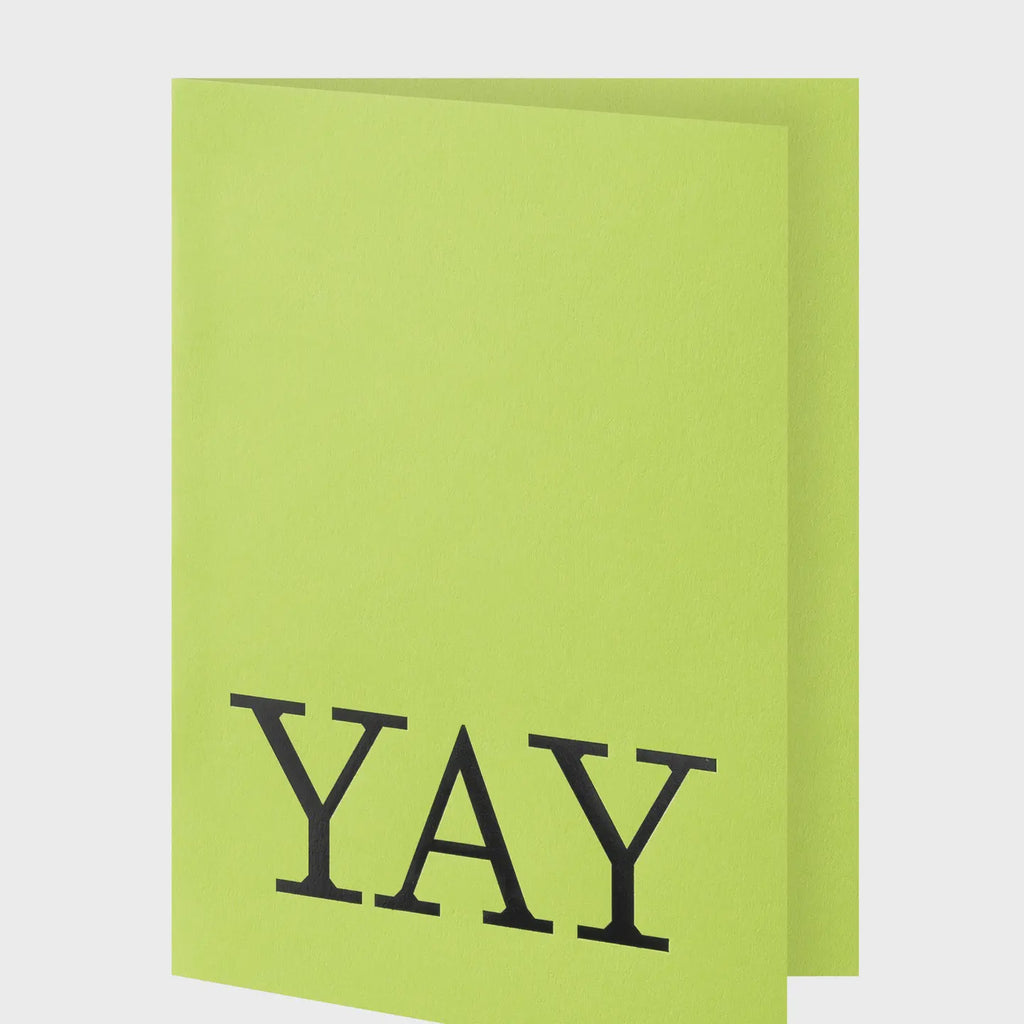 Yay Greeting Card