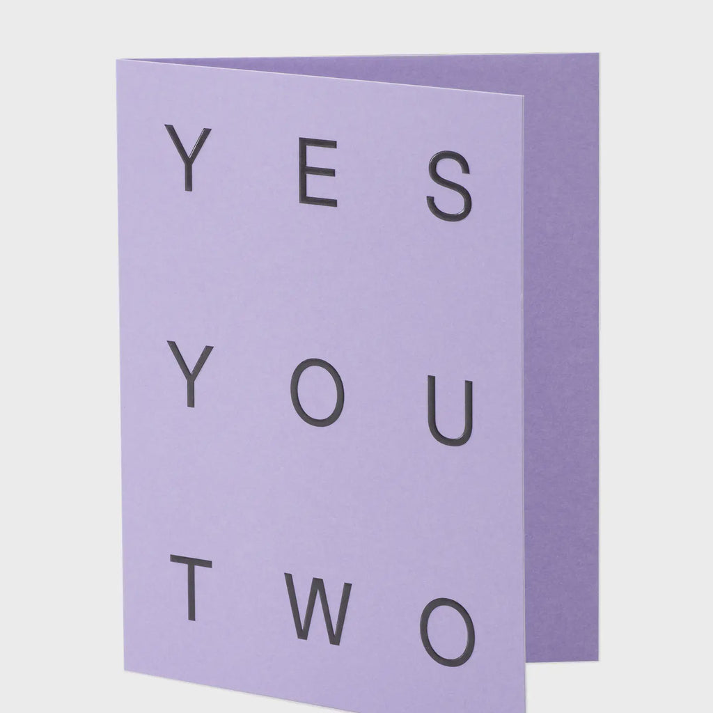 Yes, You Two Greeting Card