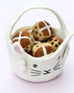 Easter Egg Hunt Basket / Large - White Bunny
