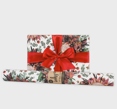 Xmas Bouquet Wrapping Paper