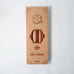 Beeswax Taper Candle Set of 4 - Lover's Rose / 25cm
