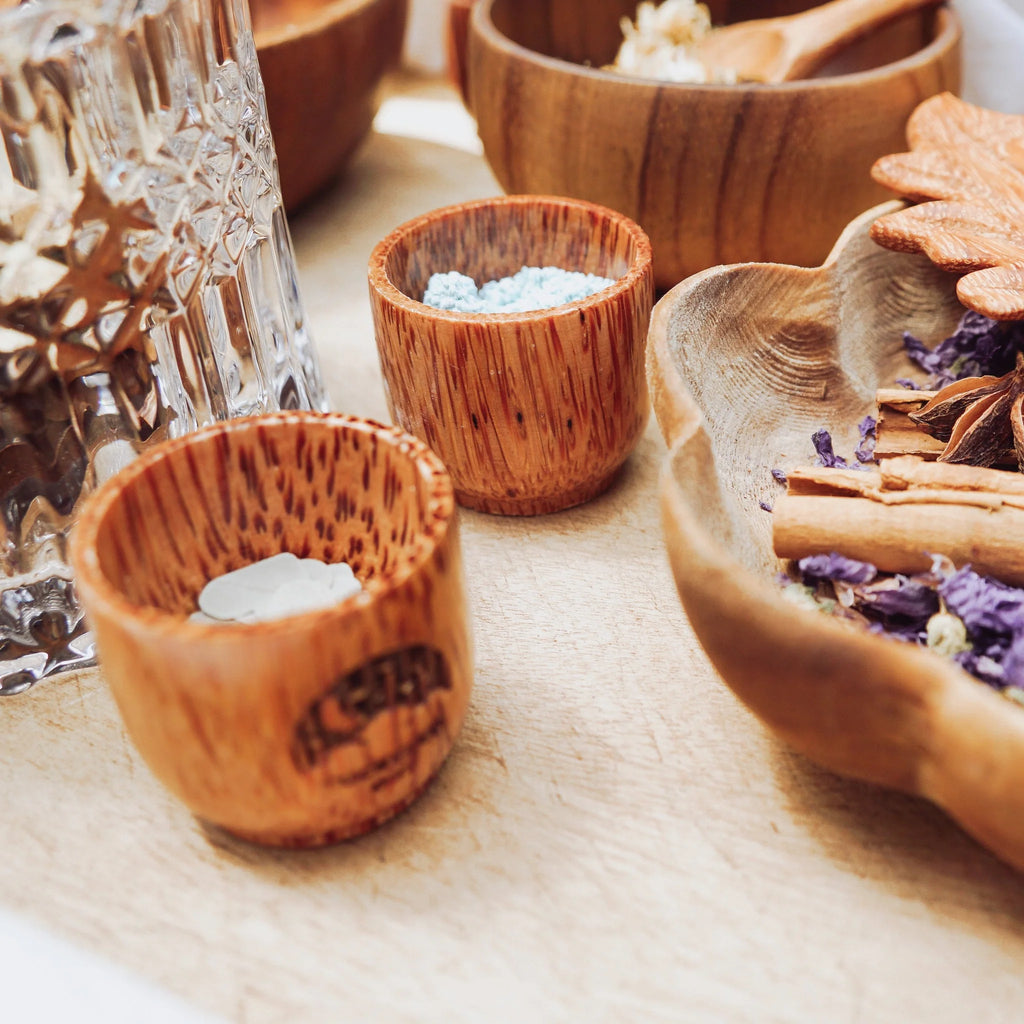 Handcrafted Coconut Ingredient Bowls - 3 pack