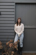 Rollo Long Sleeve Knit Top - Latte