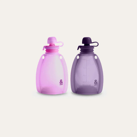 Reusable Yoghurt Pouches / 2 Pack