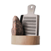 Rivsalt Rock Salt Grater-Walnut Stand