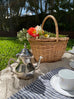 Delux Picnic Tea Set & Basket