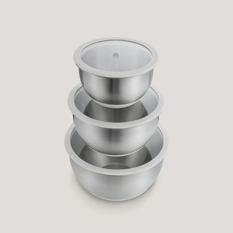 Stainless Steel Mixing Bowls - 3pk