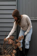 Rollo Long Sleeve Knit Top - Latte