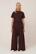 Drape Pant - Mahogany