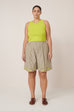 Wildflower Shorts - Treetop Stripe