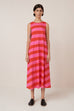 Tank Swing Dress - Painted Stripe