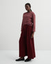 Drape Pant - Maroon