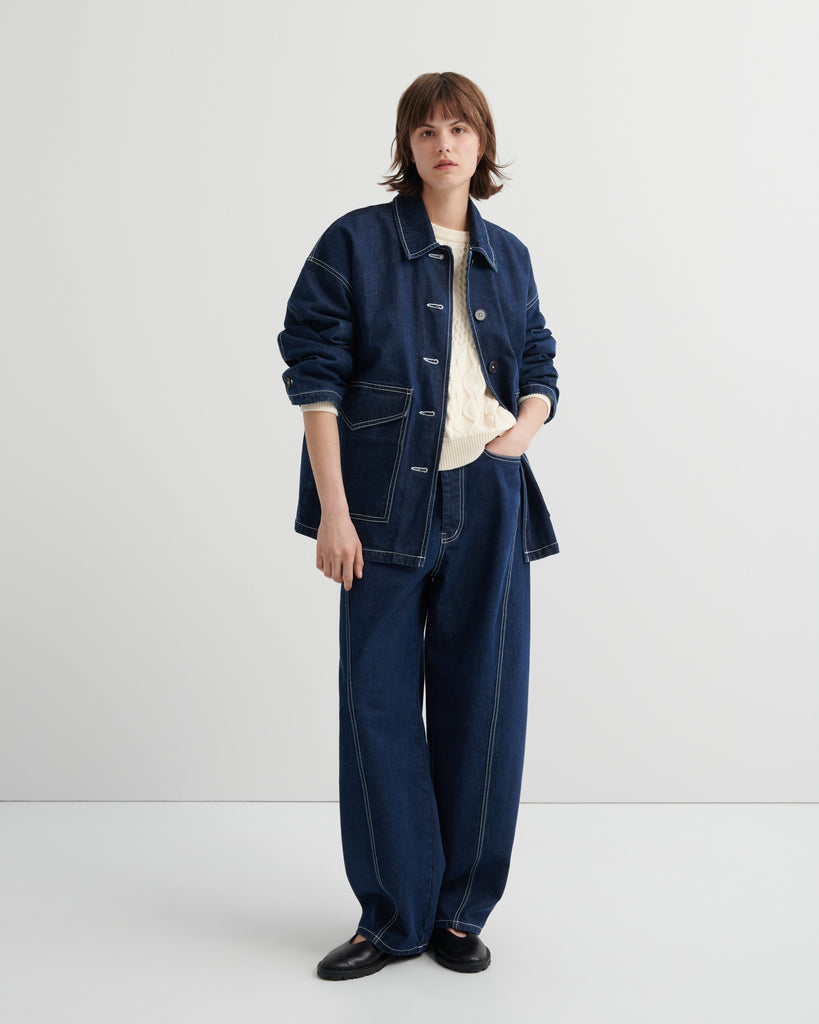 Portrait Jacket - Indigo Denim