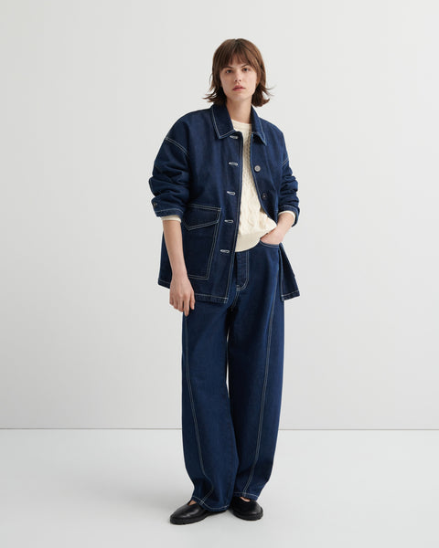 Portrait Jacket - Indigo Denim
