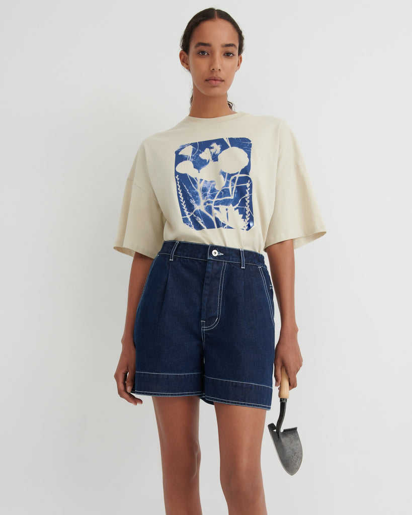 Outline Shorts - Indigo Denim