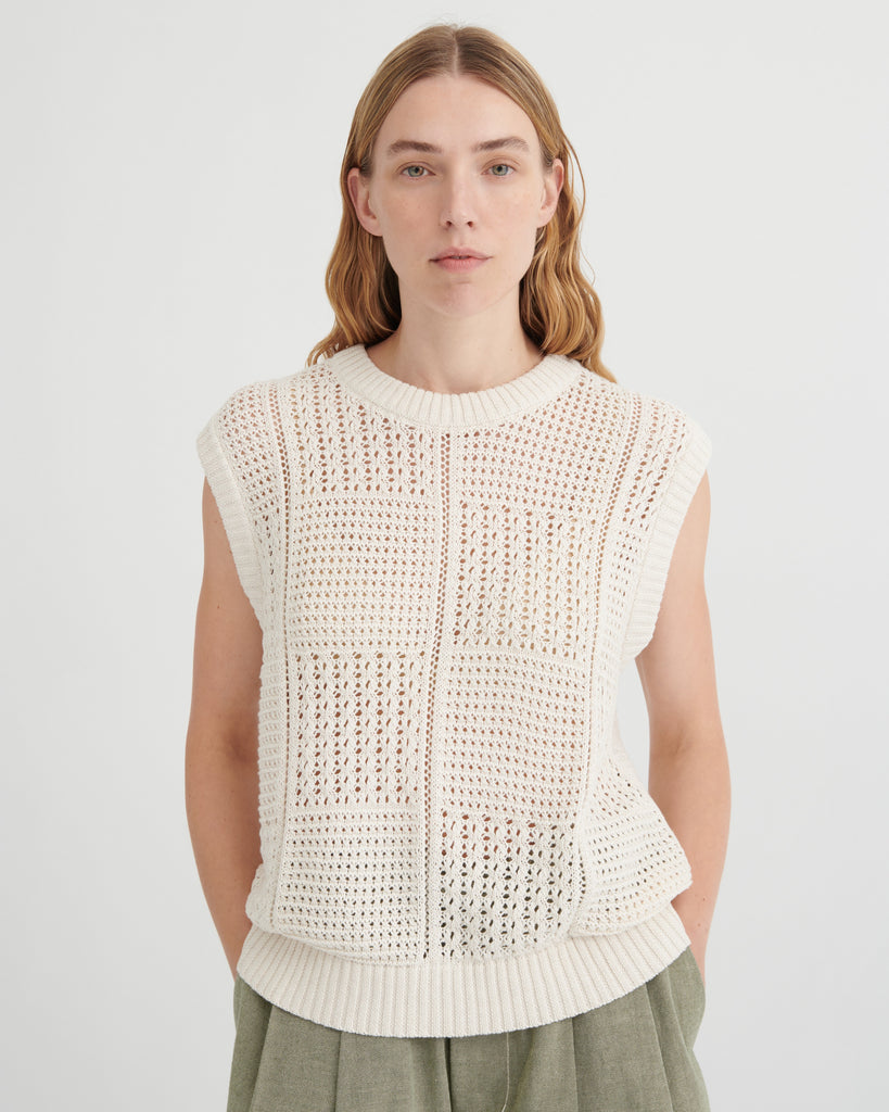Verse Top - Ecru