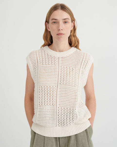 Verse Top - Ecru