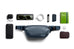 Laneway Belt Bag / Leather Free - Blue Steel