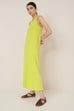 Racer Back Dress - Fluro Yellow