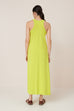 Racer Back Dress - Fluro Yellow