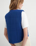 Studio Vest - Factory Blue