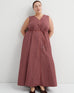 Belle Dress - Maroon Check