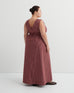 Belle Dress - Maroon Check