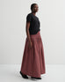 Weaver Skirt - Maroon Check