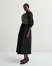 Etched Dress - Black