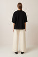 Oversized Boxy Tee - Black