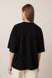 Oversized Boxy Tee - Black