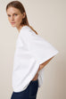 Oversized Boxy Tee - White