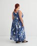 Midnight Dress - Cyanotype Floral