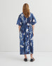 Nigella Dress - Cyanotype Floral