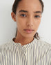 Curate Shirt - Ecru Stripe