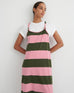 Motto Dress - Begonia Stripe