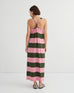 Motto Dress - Begonia Stripe