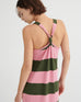 Motto Dress - Begonia Stripe