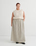 Linear Skirt - Ecru Stripe