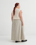 Linear Skirt - Ecru Stripe