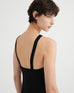 Low Back Dress - Black