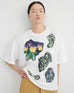 Decoupage Tee - White