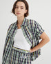 Author Shirt - Violet Check