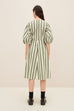 Joan Dress - Forest Stripe